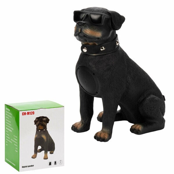 Jrl Ch-M120 Speaker Müzik Çalar Köpek Siyah