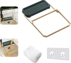 Emka Home Katlanabilir Mutfak Lavabo Filtre File Askı Seti Zümrüt
