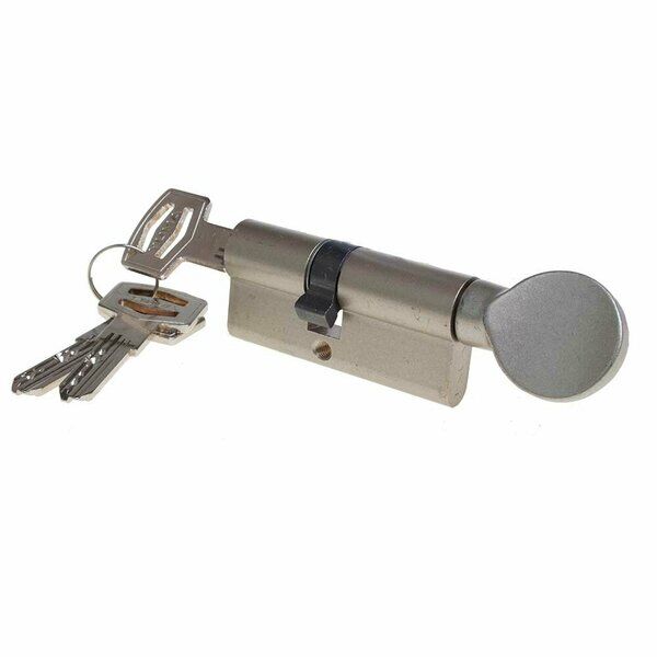 Yuma Kilit Bilyalı Barel Mandallı Saten 68 Mm Gümüş