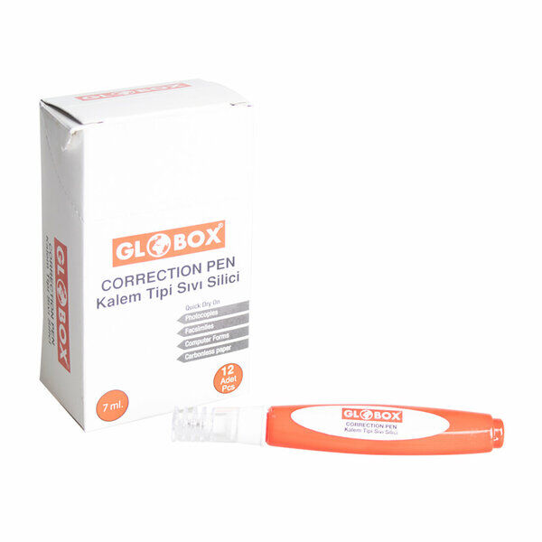 Globox Sıvı Silici (Daksil) Kalem Tipi 7 Ml Beyaz