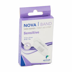 Novaband Yarabandı Sensitive 20 Li Şeffaf