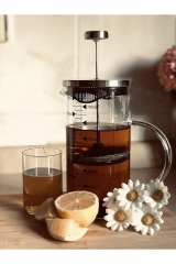 Cambu French Press 750 Ml Borosilikat 3 Ü 1 Arada Gümüş