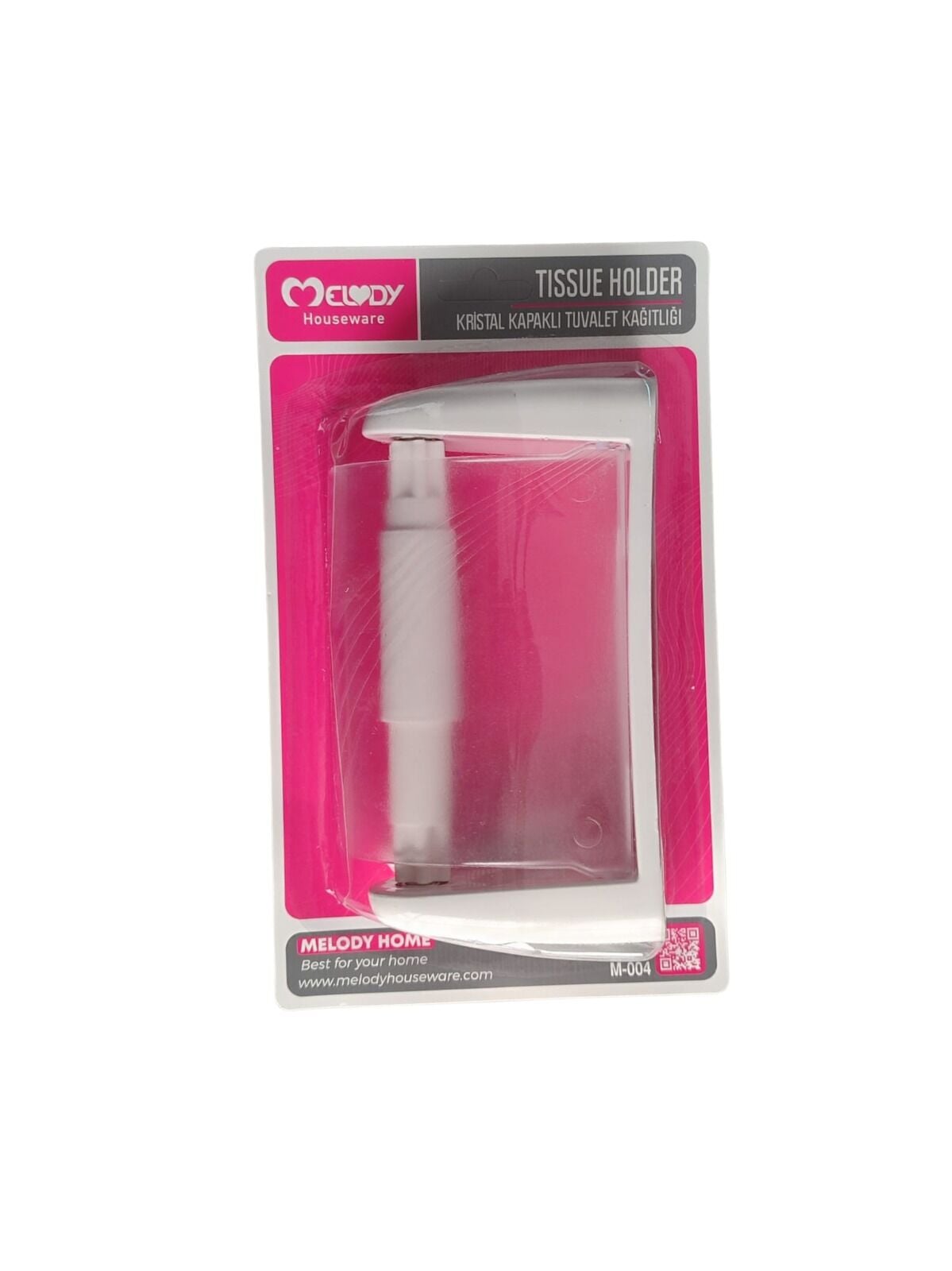 Melody M-004 Kapaklı Wc Tuvalet Kağıtlığı