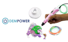 Dempower 3D Çizim Kalemi Pembe