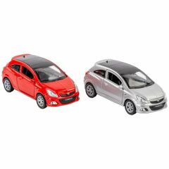 Welly Araba Metal Çek Bırak Opel Corsa Pull Back Kırmızı