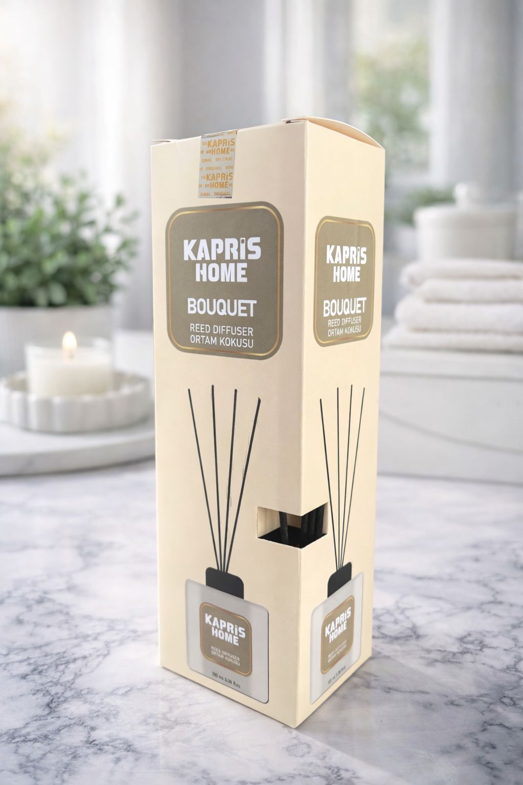 Kapris Home Bambu Çubuklu Ortam Kokusu Buket