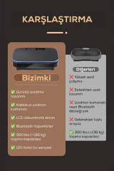 Dempower Titreşimli İpli Vücut Şekillendirici Egzersiz Aleti Siyah