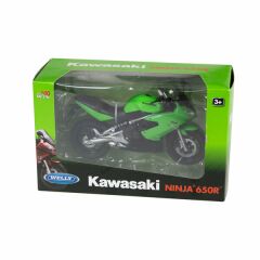 Welly Motosiklet Metal Kawasaki Ninja Yeşil