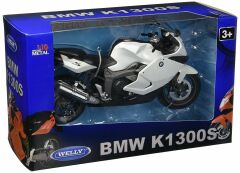 Welly Motosiklet Metal Bmw K1300s Beyaz