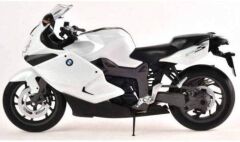 Welly Motosiklet Metal Bmw K1300s Beyaz