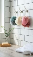 İvory Lotus Banyo Lifi Tutamaçlı Top