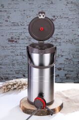 Cooker Termos Çelik 4.5Lt Pompalı Çift Katlı