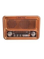 Gold Htc Ghtc-4090 Solar Güneş Enerjili Şarjlı Bt Radyo Rose Gold