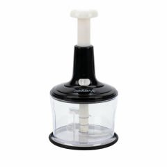 Newlife El Rondosu Üstten Basmalı Blender Siyah