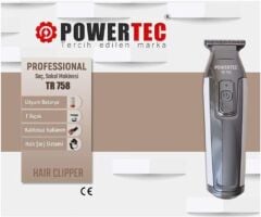 Powertec Tr-758 Traş Makinası Gri