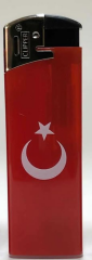 Clipper Brio Uzun Manyetolu Çakmak Kırmızı
