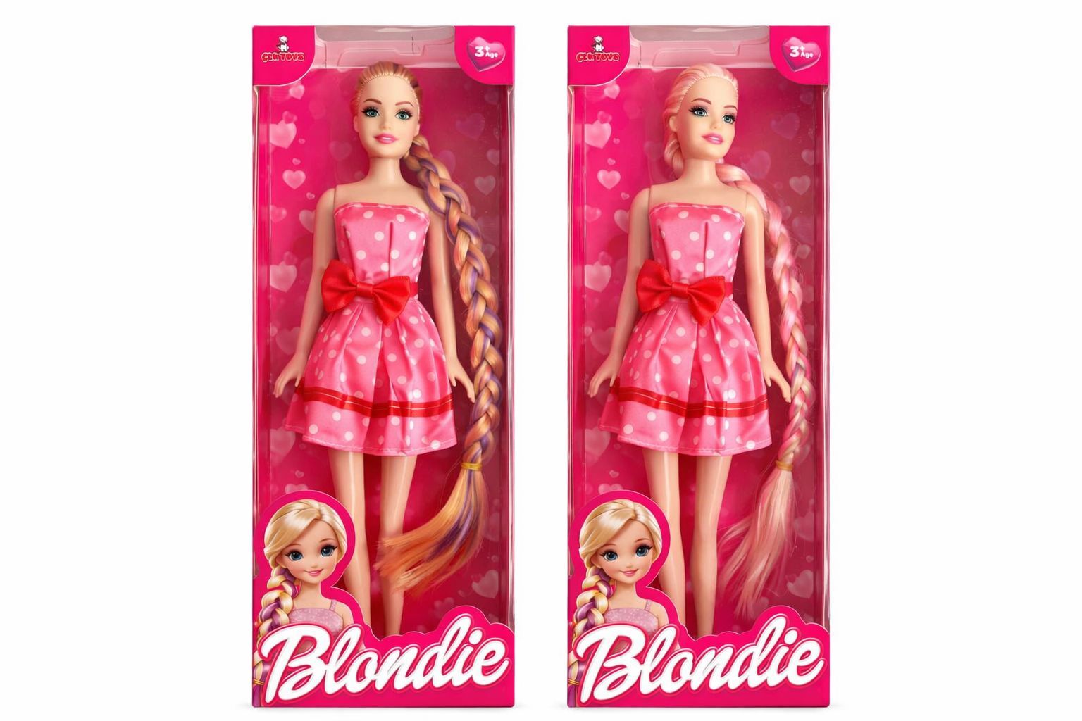Çalkan Bebek Blondie Pembe