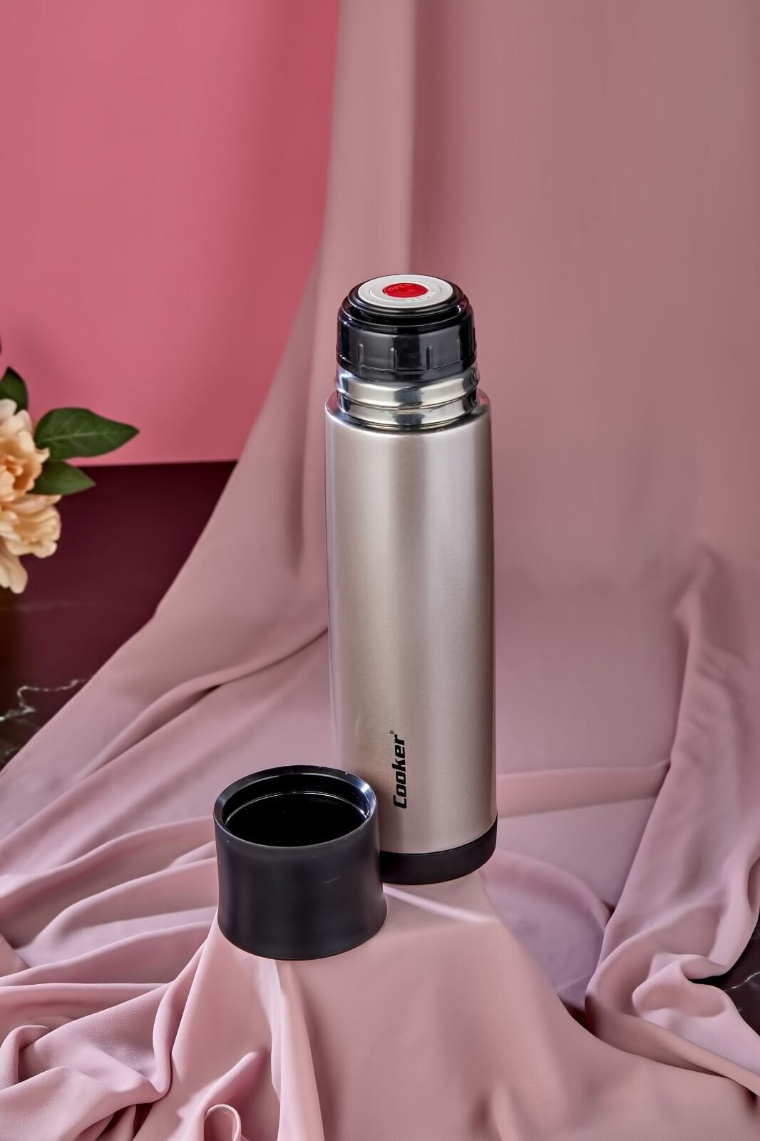 Cooker Termos Çelik 0.75Lt Trend Çift Katlı Rose Gold