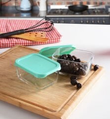 Paşabahçe  Snowbox İkili Saklama Kabı Yeşil