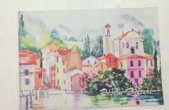 Gürpaş 15 Yaprak Resim Defter Büyük Boy Karton Kapak Karışık Renkli