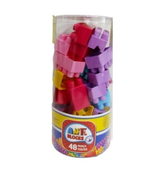 Asya Ant-048P Anti Blocks 48 Parça Karışık Renkli