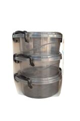 Çankaya Sweet Yuvarlak 3 Lü Saklama Kabı