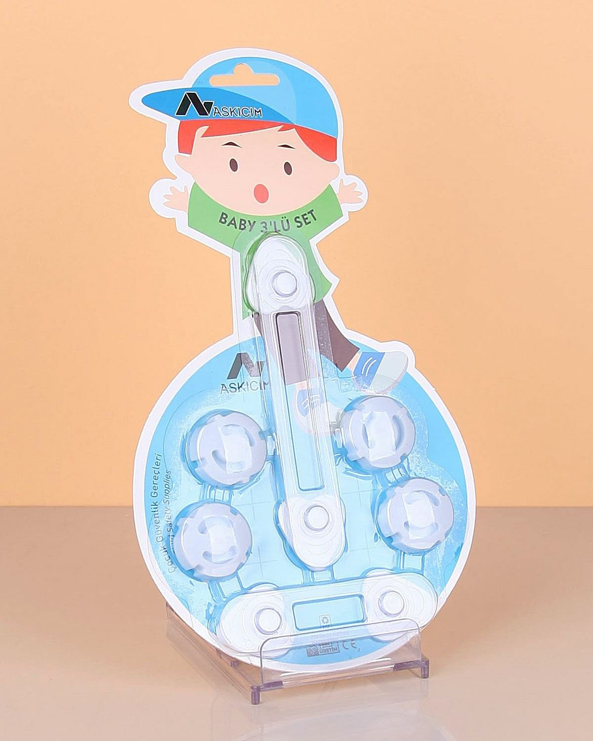 Askıcım Baby 3 Lü Set Şeffaf
