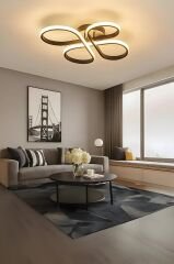 Avize Plofenyer Yonca Model 4 Kanatlı 50 Cm