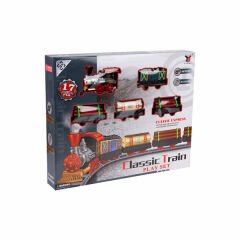 Akkuzu Tren 17 Parça Pilli Kutulu