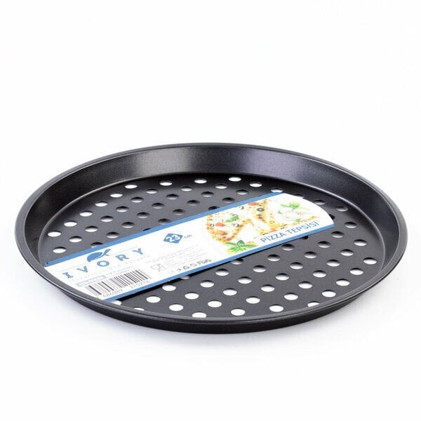 İvory Pizza Tepsisi 23 Cm Siyah