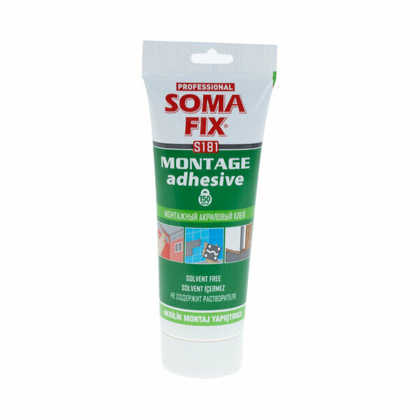Somafix Yapıştırıcı Akrilik Montaj 250 Gr Beyaz