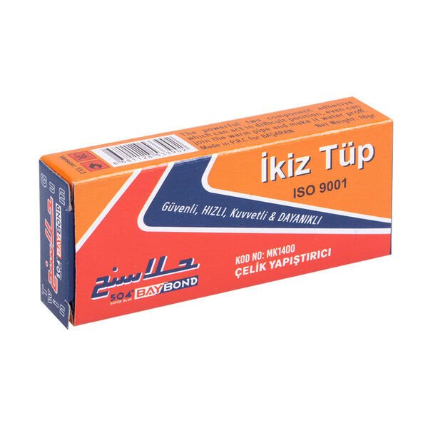 Baybond İkiz Tüp 504  İran Yapıştırıcı Çelik İki Karışım