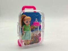 Oydaş Anlily Bavul Bebekli Standlı