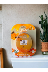 Sasta Doğal Süngerli Sabun Sponge Serisi Bal