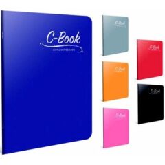 Gıpta 60 Yaprak Kareli Defter Büyük Boy Pp Kapak Karışık Renkli