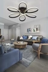 Avize Plofenyer Papatya Model 6 Kanatlı 60 Cm