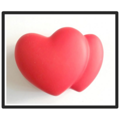 Akkuzu Çift Kalpli Işıklı Led