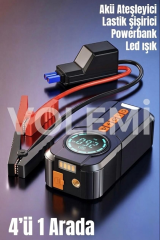Volemi Kompresör Hava Pompası Vm-726 Siyah