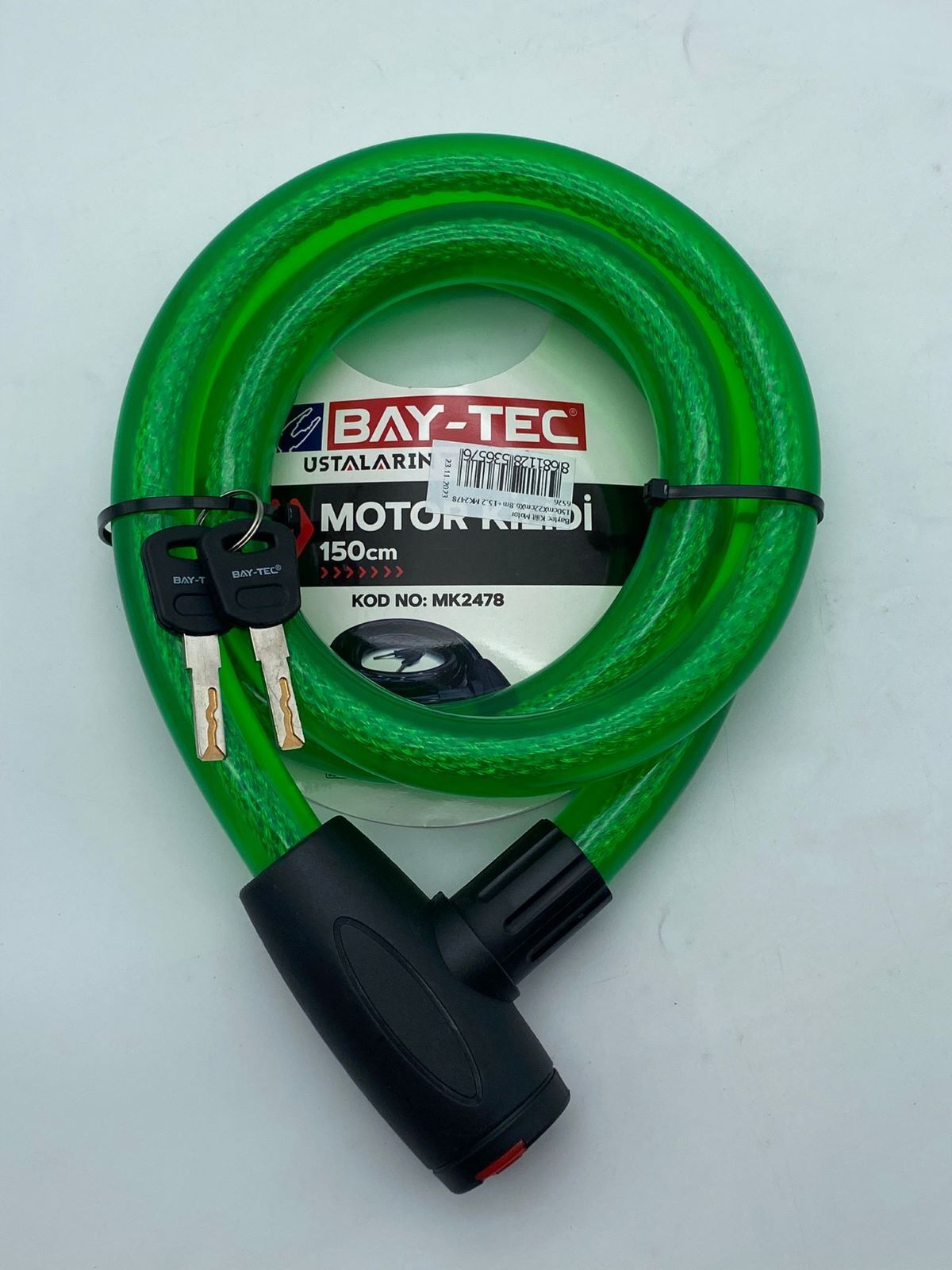 Baytec Kilit Motor 150cmX22cmX6.8m+15.2 Yeşil
