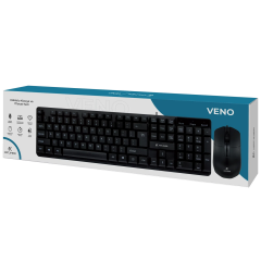 Katjmer Veno Klavye Mouse Seti Siyah