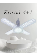 Volemi 4 Kanatlı Kristal Ampül Beyaz