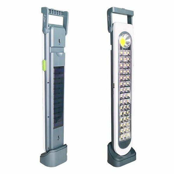 Ranchi Işıldak Şarjlı  Güneş Panelli Uzun 45Led 45W 5 Fonsiyonlu Beyaz