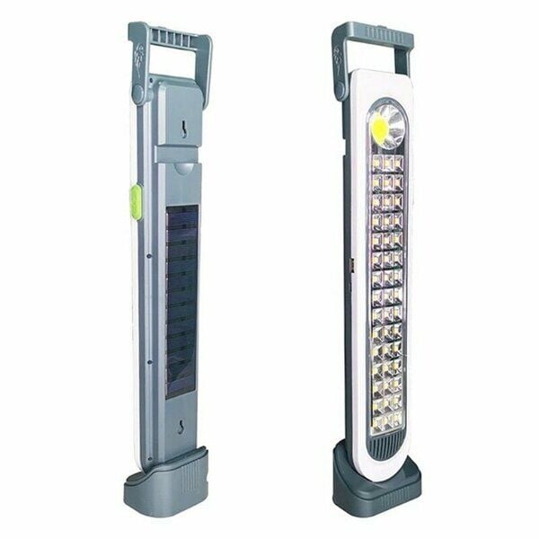 Ranchi Işıldak Şarjlı  Güneş Panelli Uzun 45Led 45W 5 Fonsiyonlu Beyaz