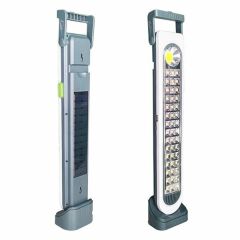 Ranchi Işıldak Şarjlı  Güneş Panelli Uzun 45Led 45W 5 Fonsiyonlu Beyaz