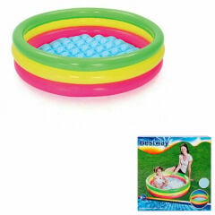 Bestway Şişme Havuz 3 Boğumlu 1.02mXx25cm Karışık Renkli