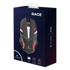 Katjmer Kablolu Rage Mouse Siyah