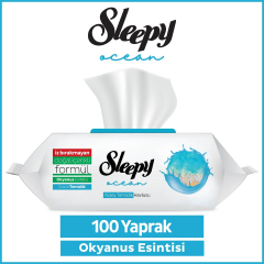 Sleepy Ocean Yüzey Temizlik Havlusu 100 Yaprak Okyanus Kokulu