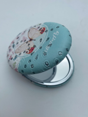 Dmrt Makyaj Aynası Oval Kelebek Desen