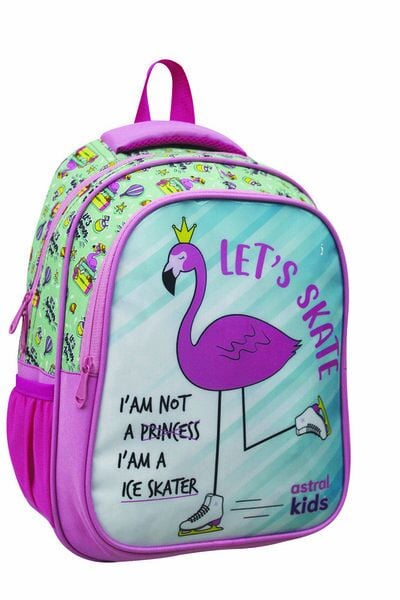 Astral Kids İlkokul Çantası Cartoon Flamingo