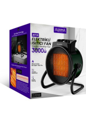 Auhma Isıtıcı Elektrikli 3000 W Fanlı Isıtıcı